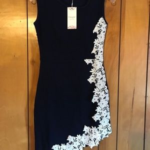 Feager Casual Size Small, NWT Navy Blue